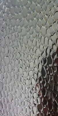 ورق آلومینیومی امباس طرح ابر و بادی